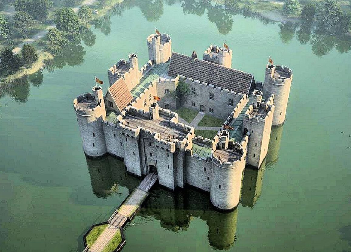 Bodiam Castle: Medieval Grandeur in East Sussex