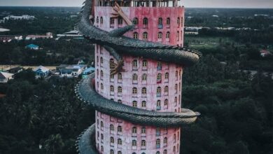 Wat Samphran, Thailand’s Dragon Tower Temple