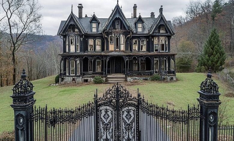 The Haunting Abandoned Victorian Mansion