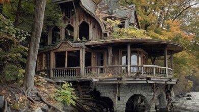 The Haunted Lake House with a Tragic Love Story