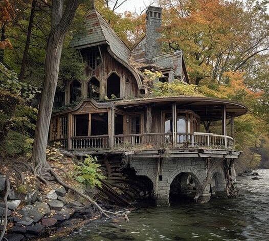 The Haunted Lake House with a Tragic Love Story