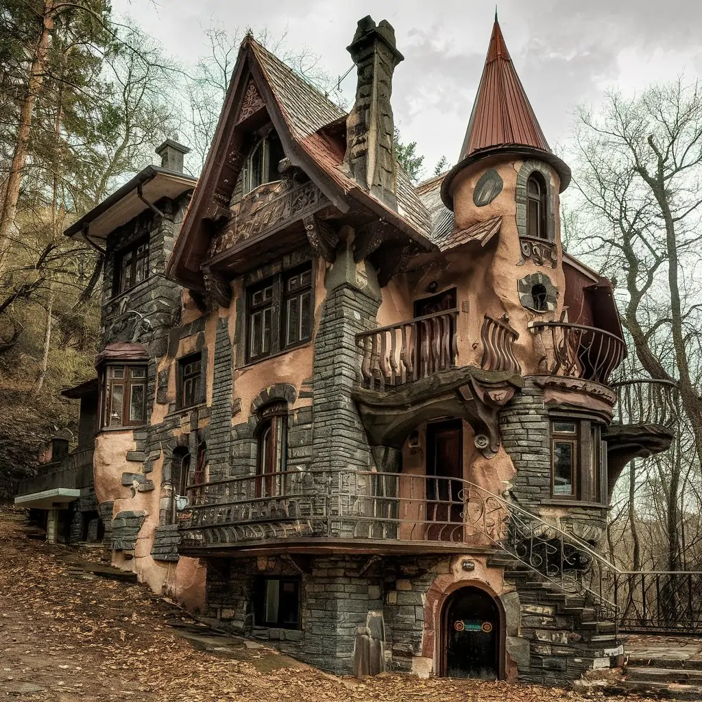 The Vanishing Shadows of the Haunted Forest Mansion