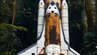 The Secret Space Shuttle Buried in the Woods