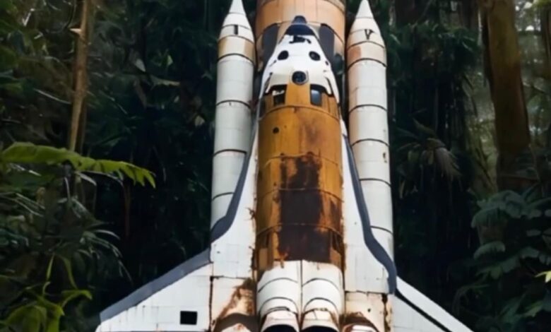 The Secret Space Shuttle Buried in the Woods