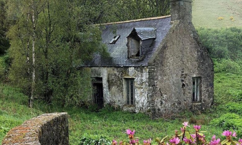 Forgotten Bakery in Bridgend, Scotland