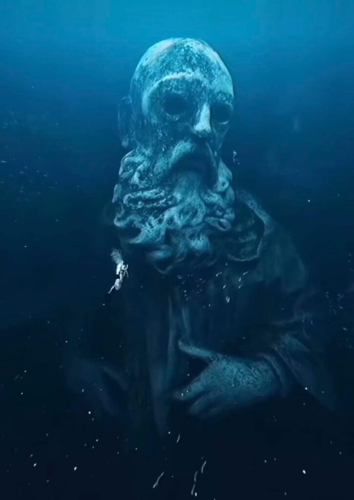 The Drowned Titan Beneath the Deep