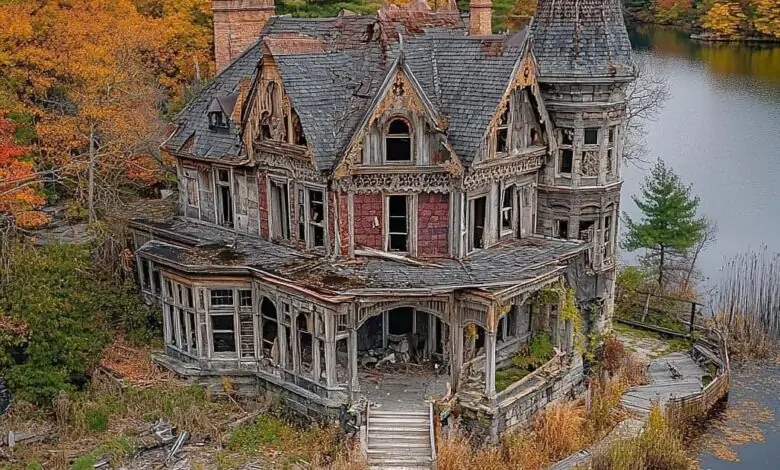 Lake Mansion Abandoned in Silverwood