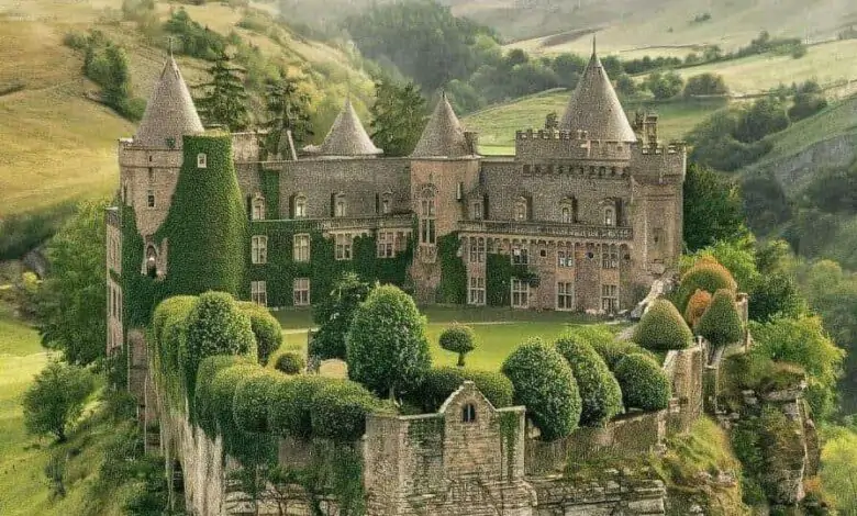 Abandoned Château du Sailhant Hidden in the Forests of France