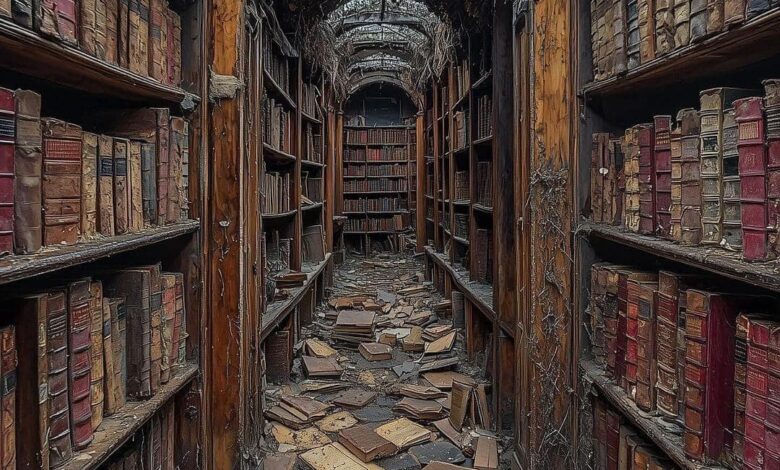 Chateau de Floret, Abandoned Library of Readers