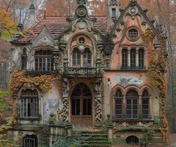 The Abandoned Manor of Fading Echoes