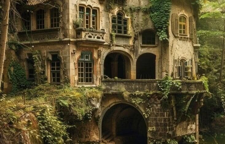 Enchanting Abandoned Fairy House in the Woods