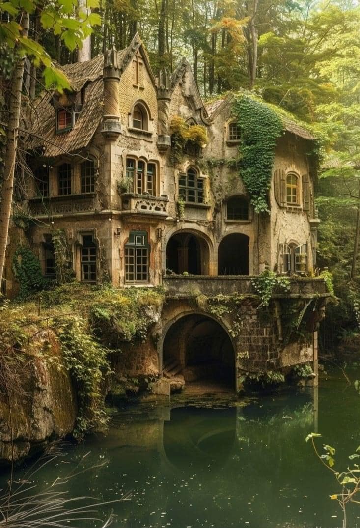 Enchanting Abandoned Fairy House in the Woods