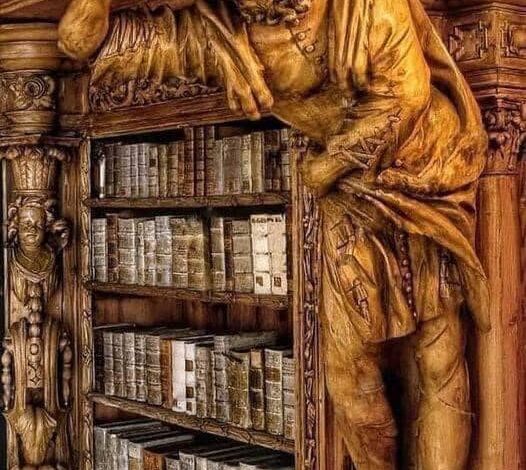 A Bookshelf in Waldsassen Abbey Houses Treasures of Bavarian History