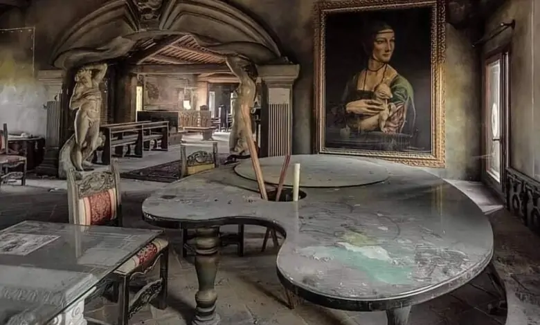 What Remains Inside Abandoned Art Studios in Italy