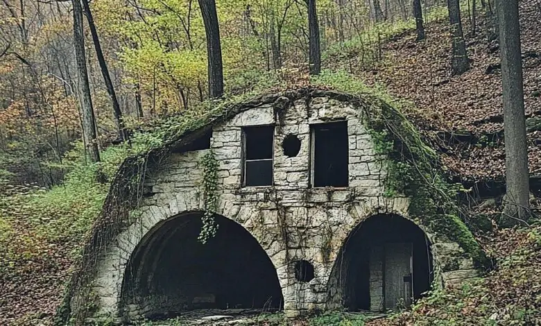 Mysterious Fortress Hidden in the Forest