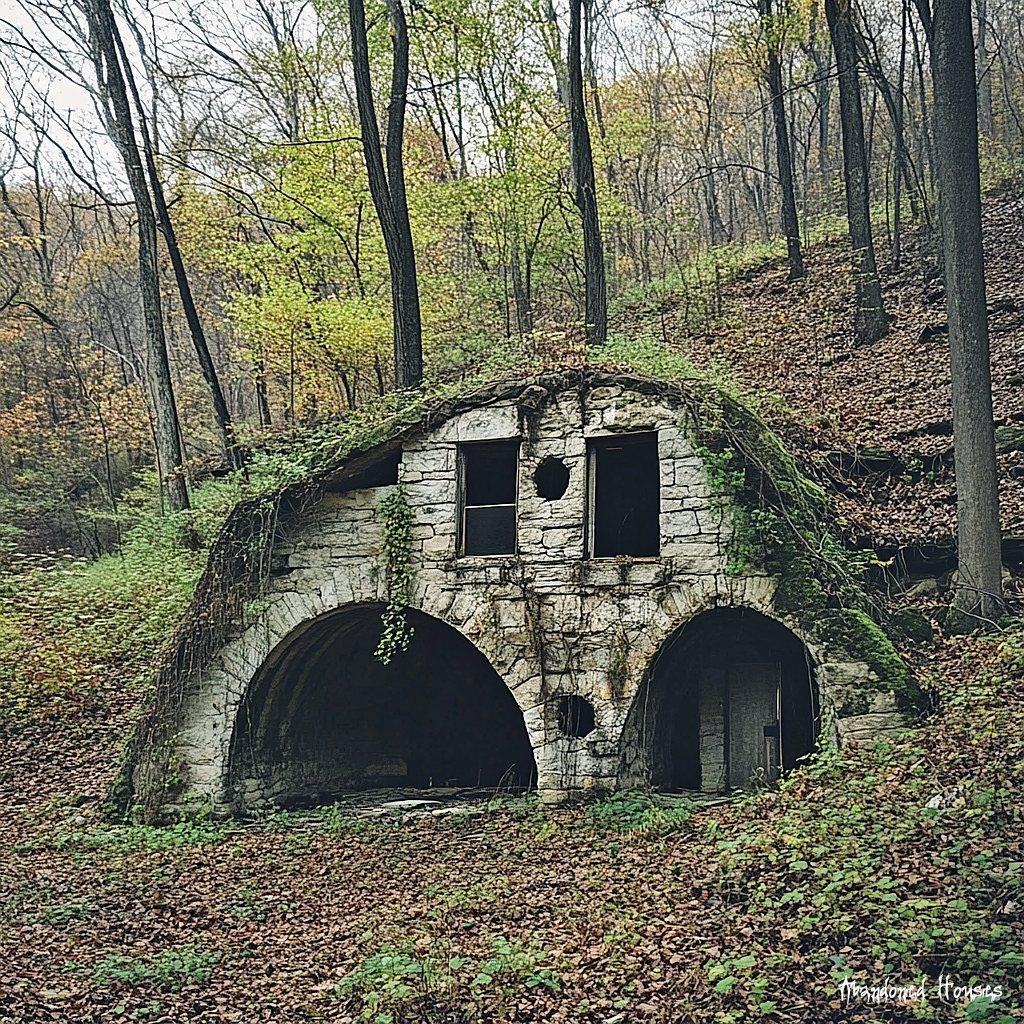 Mysterious Fortress Hidden in the Forest