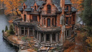 The Haunted Redstone House: A Mysterious Fortress