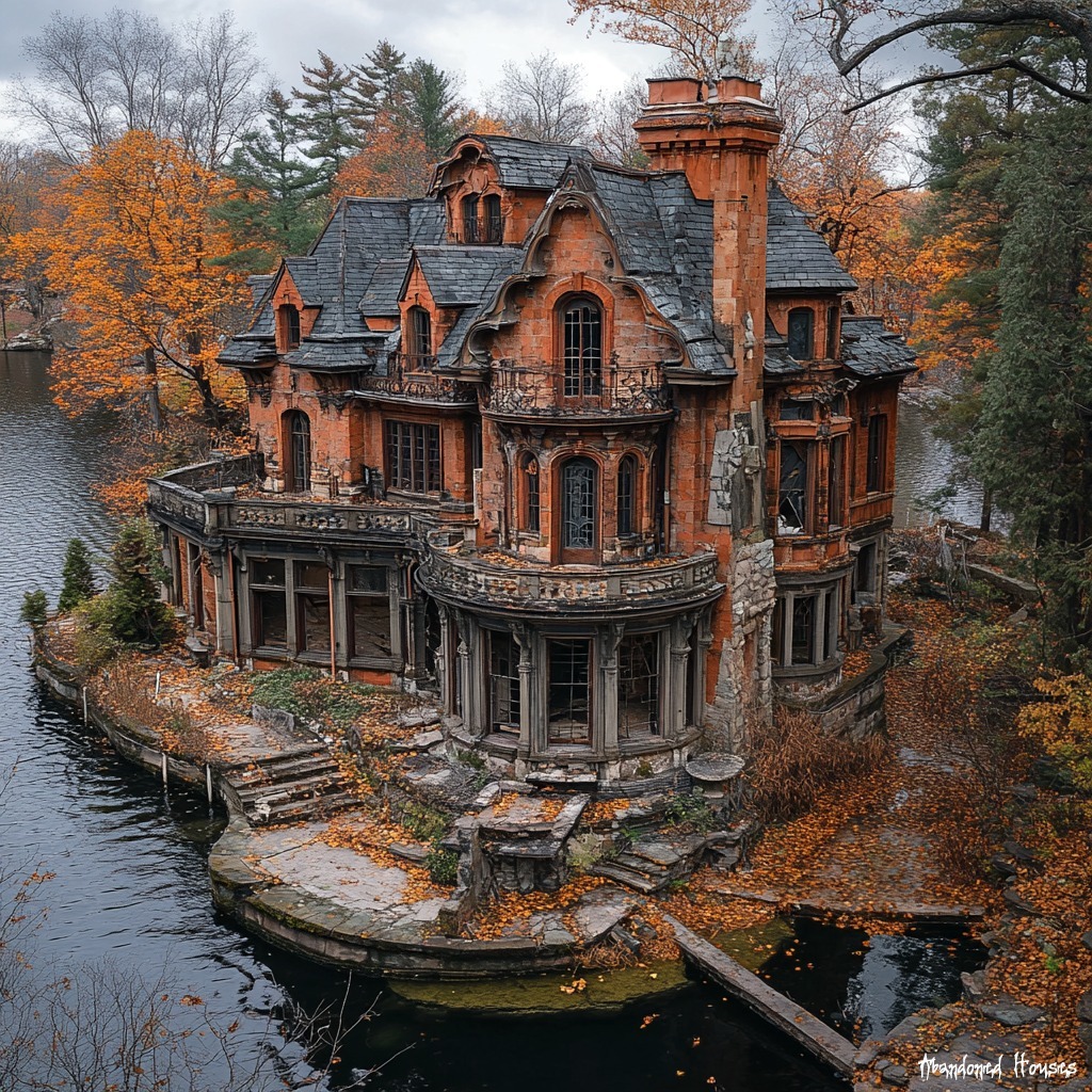 The Haunted Redstone House: A Mysterious Fortress