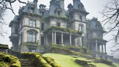 The Shadows of Blackstone House, Abandoned in Twilight The Shadows of Blackstone House, Abandoned in Twilight