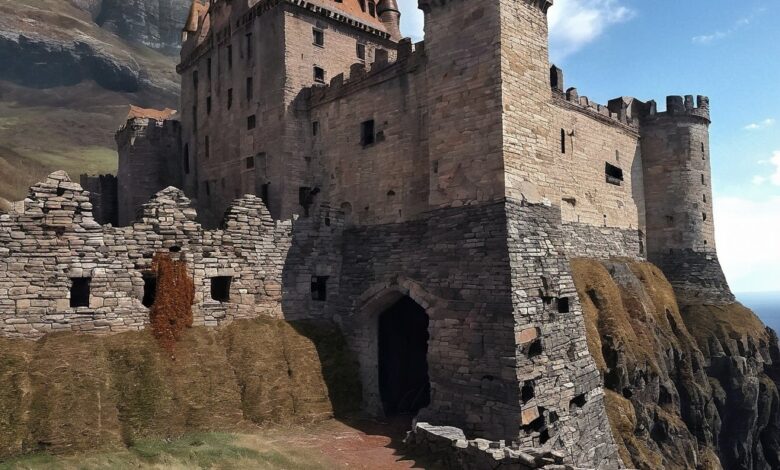 The Ruins of Darkmoor Castle, Forsaken for Ages