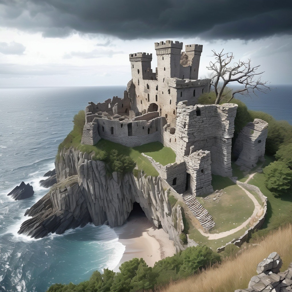 Whispers Beneath the Ruins of Darkwell Castle