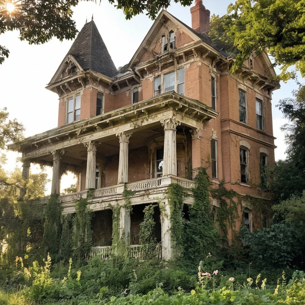 What Happened to Hawthorne House, Once a Symbol of Victorian Wealth, Now Left to Decay?
