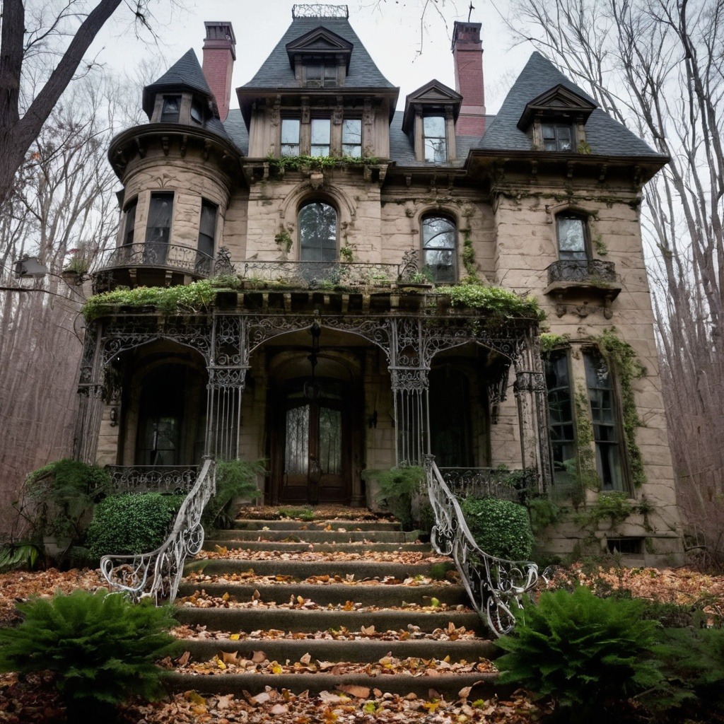 Cheswick Hollow stands abandoned, veiled in mystery. 🌲🌫️