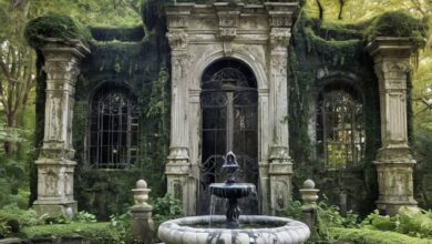 Forsythe House stands alone in the wilderness 🌲🌑