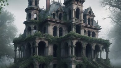 Corwin House lies forgotten in the mist 🌑🌫️