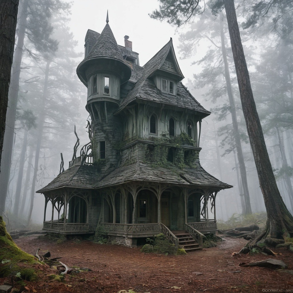 The Cursed House of the Whispering Forest