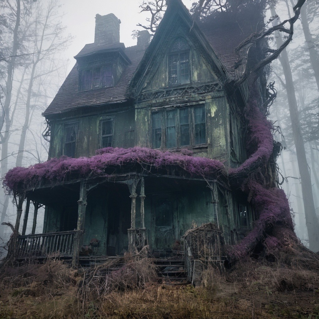 Beautiful Abandoned House Remains in Silence