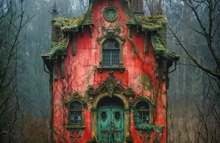 Red Abandoned Houses and Their Cultural Significance