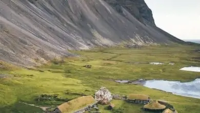 The Viking Village at Stokksnes